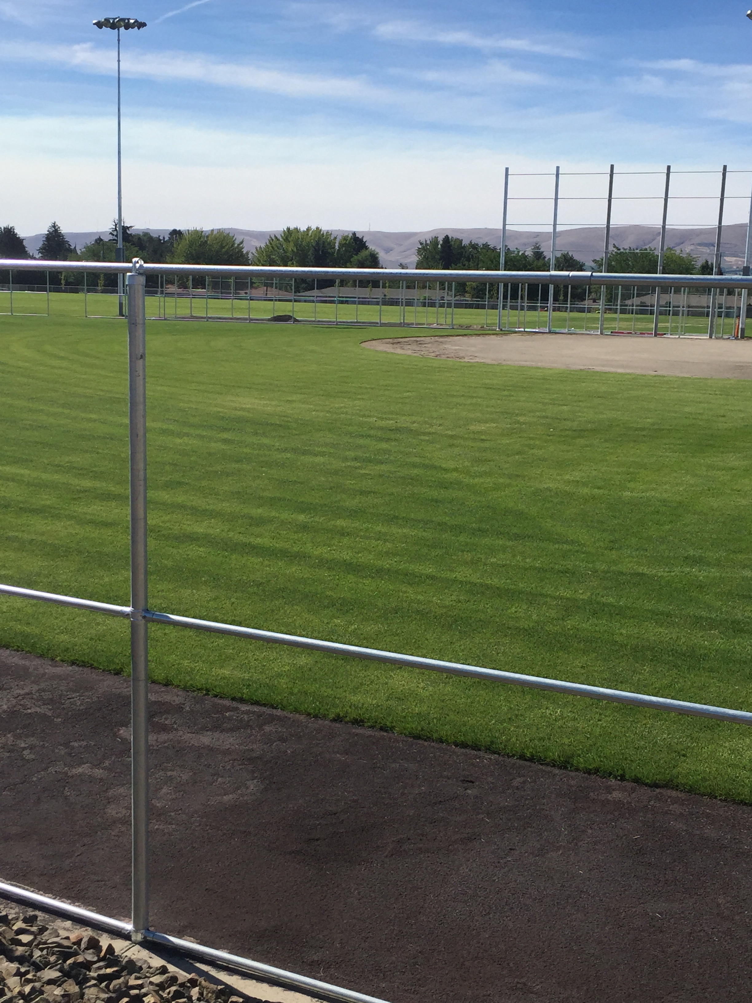 Eisenhower Baseball Field Union Gap, WA Russell Landscaping LLC